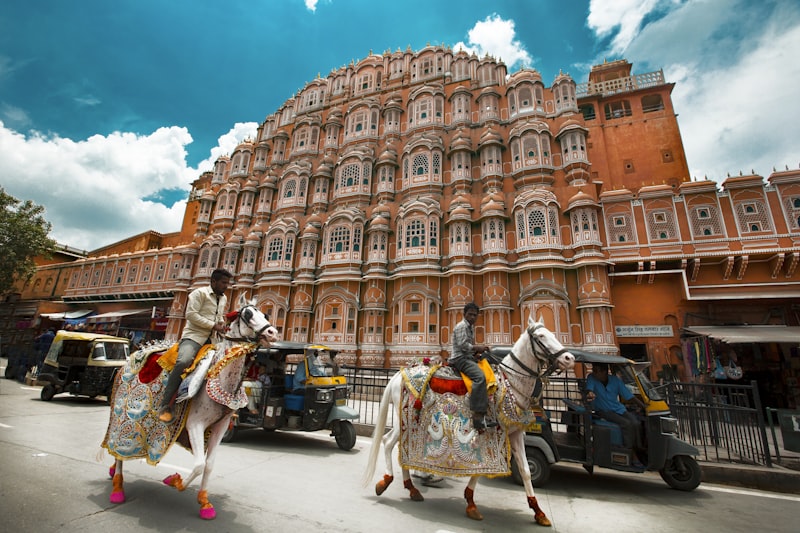 Hawa Mahal palace of Jaipur, Rajasthan
